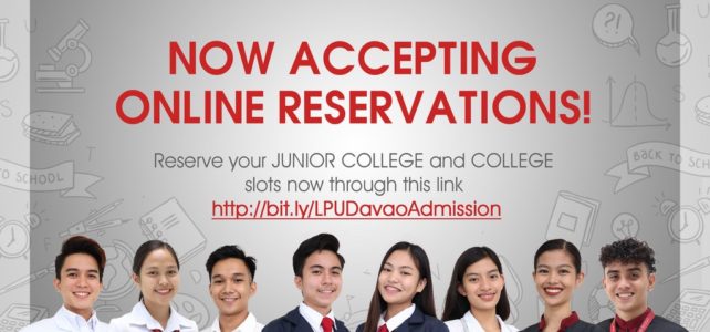 LPU Davao launches Online Reservation System