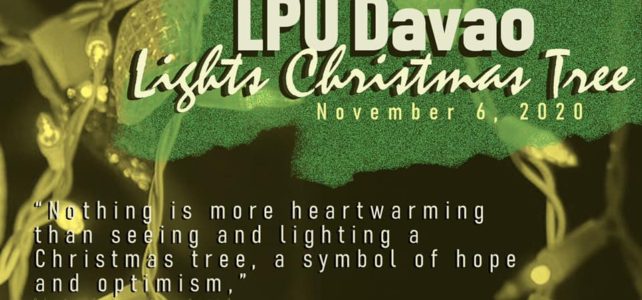 Feliz Navidad | LPU Davao Lights Christmas Tree