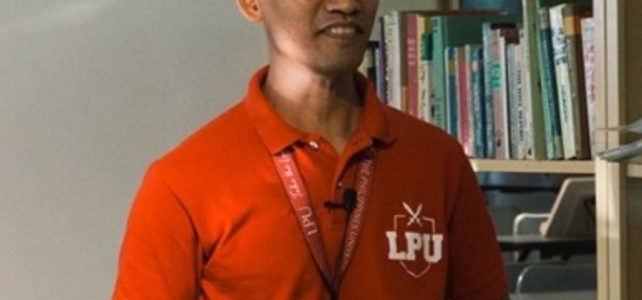 Featured LPU Davao Employee of the Month: Mr. Erwin Laya