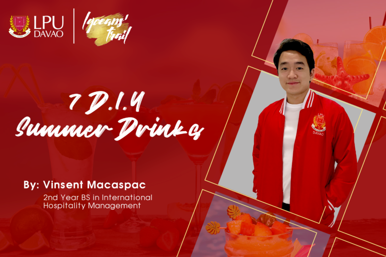 LYCEANS’ TRAIL: 7 D.I.Y. Summer Drinks